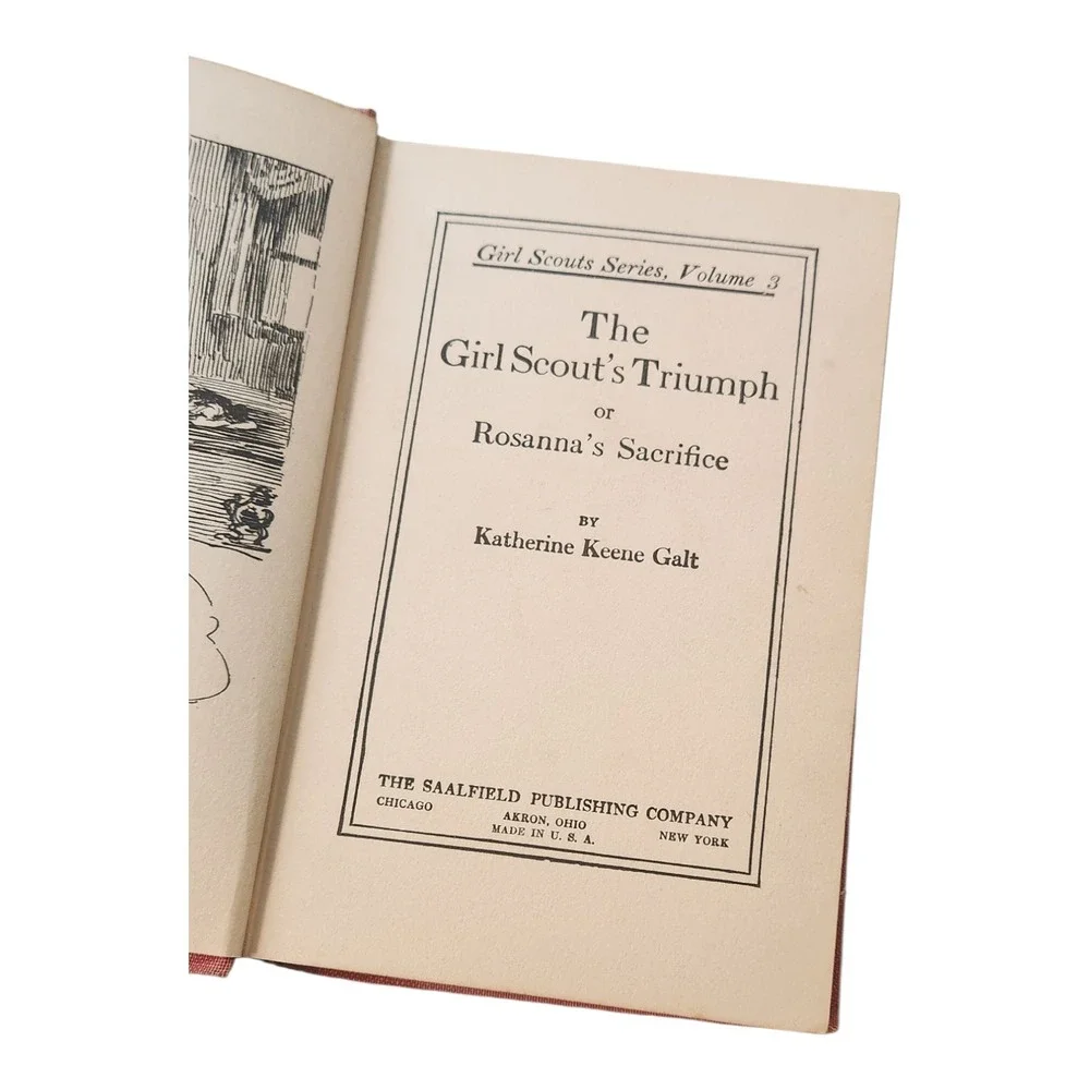 The‎ Girl Scouts Triumph Girl Scout Series Volume 3 Book by Katherine Keene